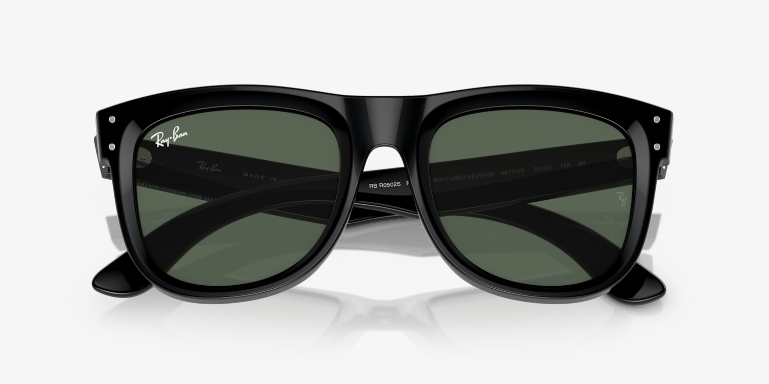 RayBan レイバン RBR0502S-F Ray-Ban RBR0502S Wayfarer Reverse Sunglasses | LensCrafters