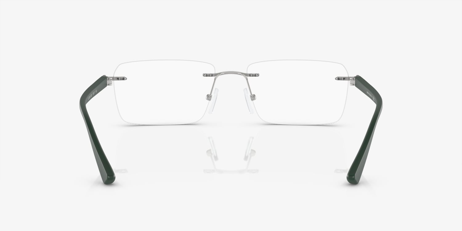 Armani exchange 2024 rimless eyeglasses