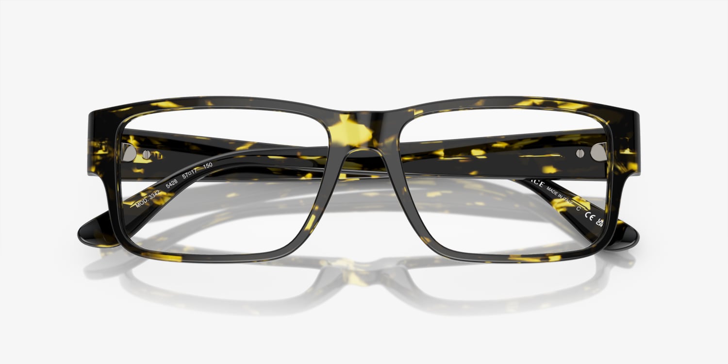 Versace tortoise cheap shell glasses