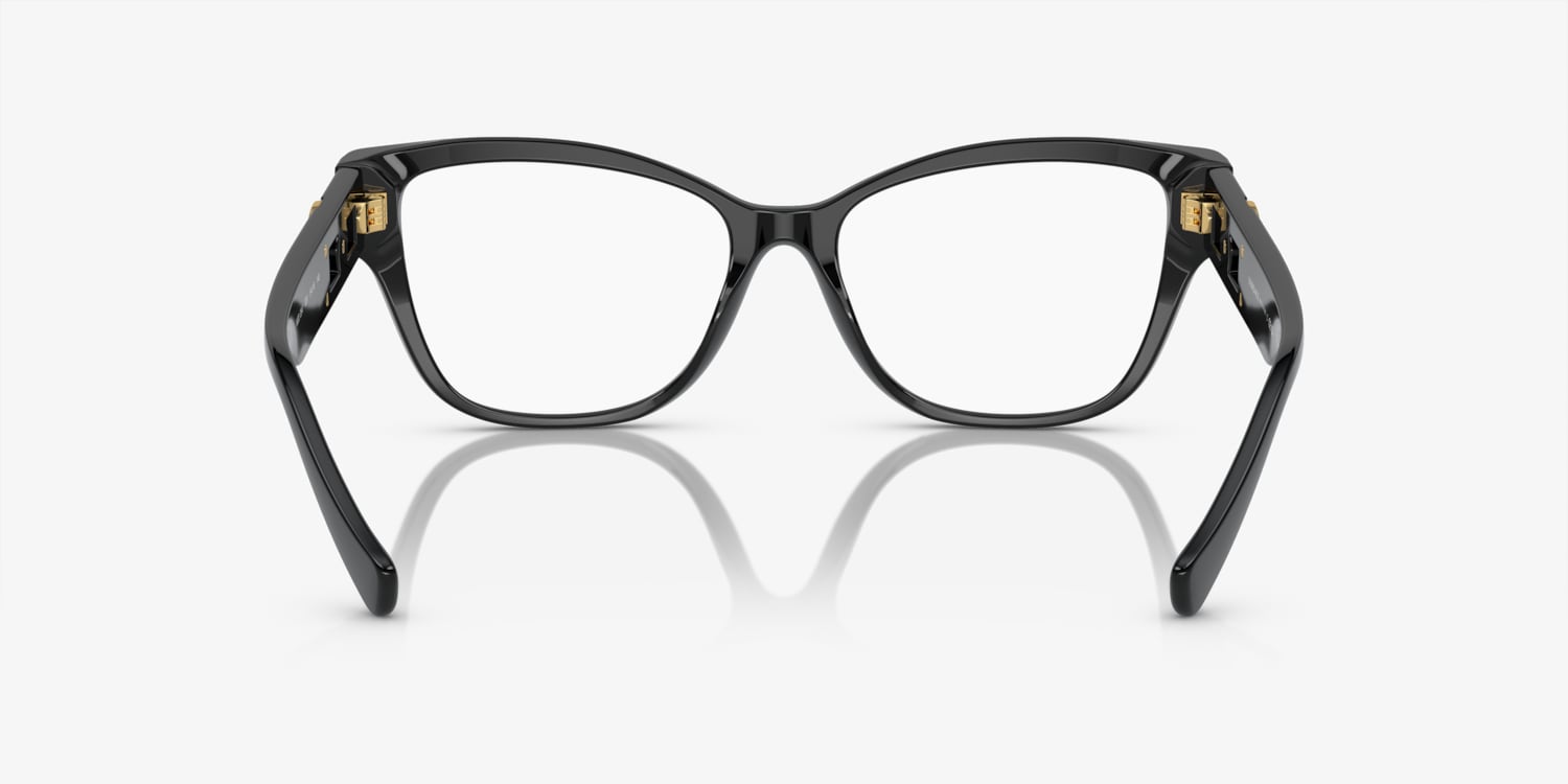 メガネ VERSACE Woman Optical frames Black 0VE3347 GB1 Versace VE3347 Eyeglasses | LensCrafters