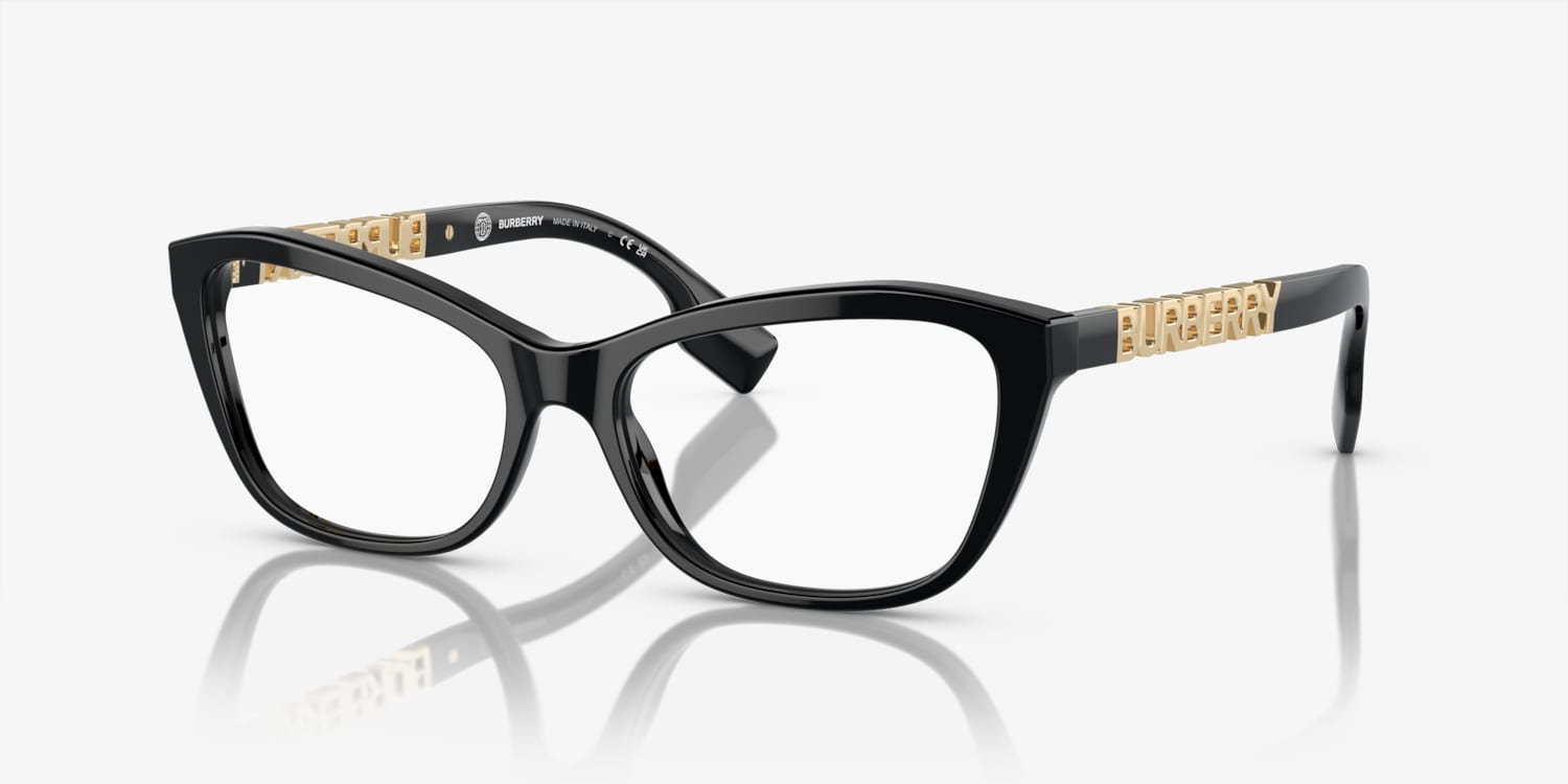 Burberry on sale eyeglasses zip