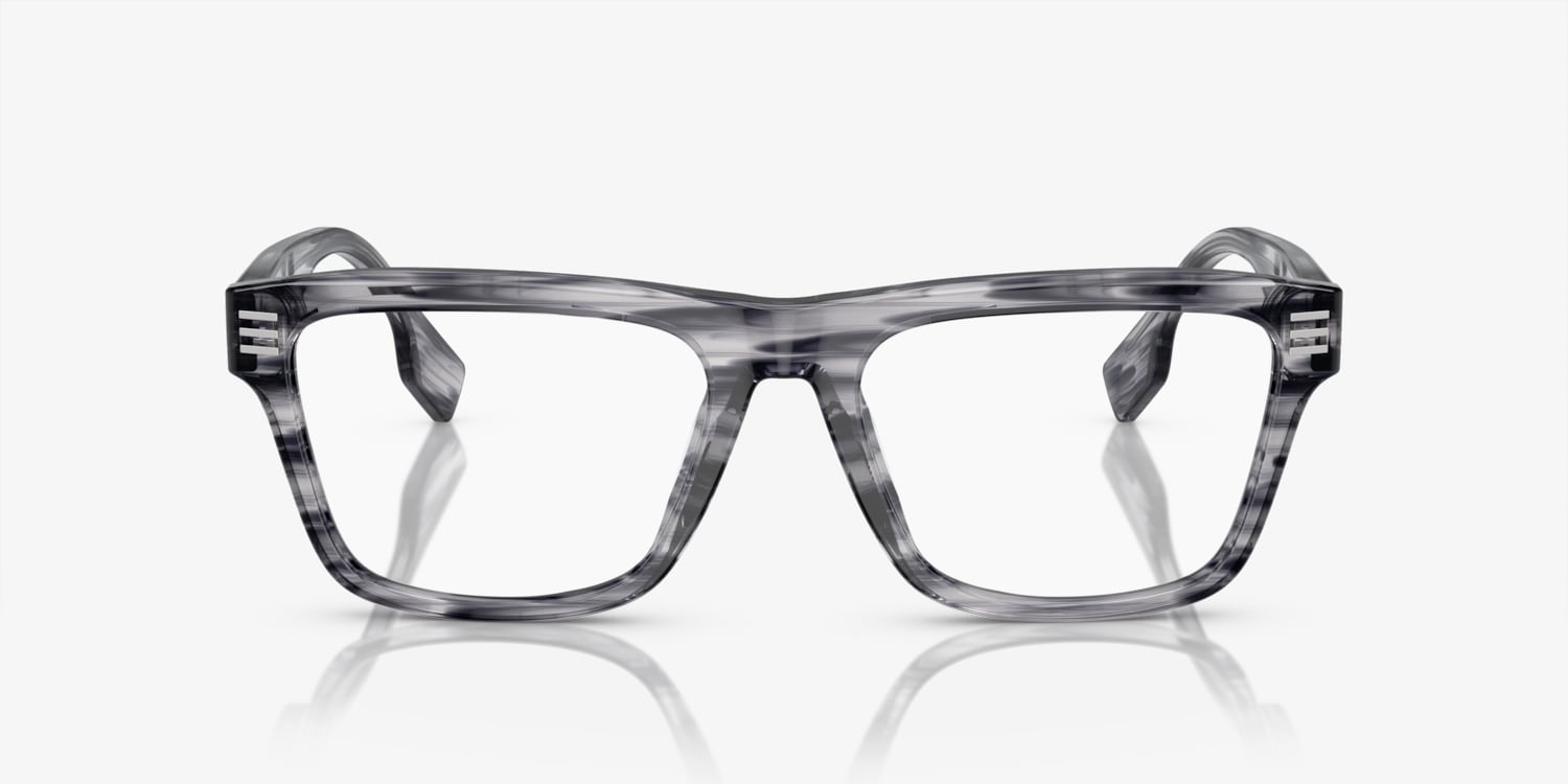 Grey burberry clearance eyeglasses