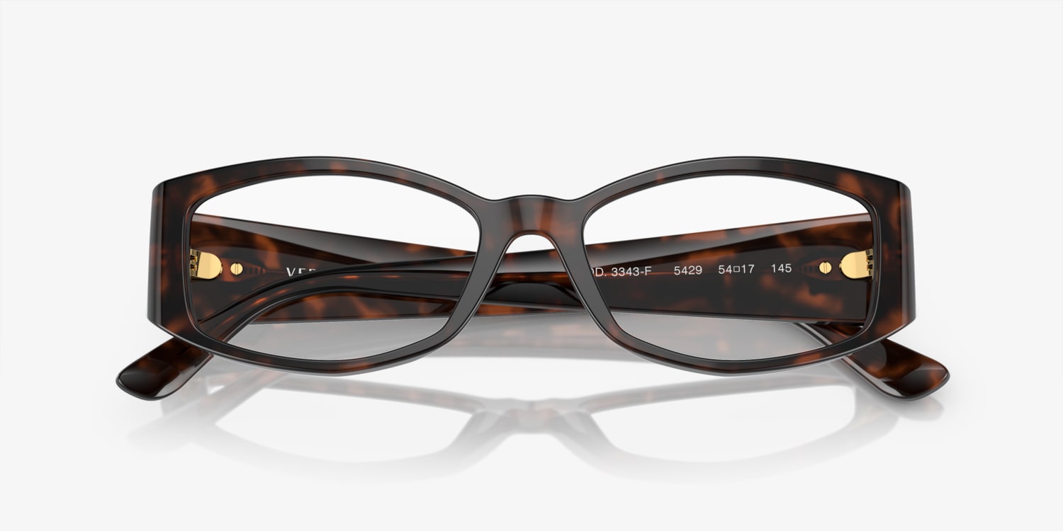 Versace tortoise shell outlet glasses