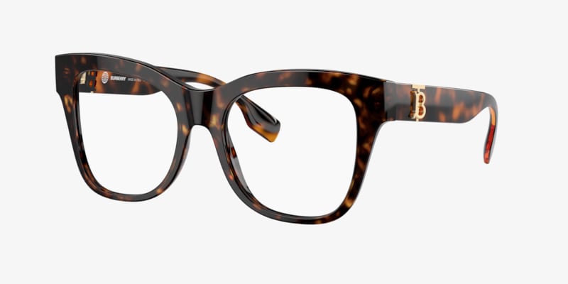 Burberry black and gold eyeglasses best sale