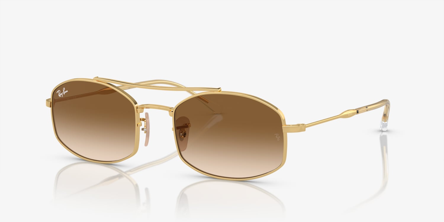 Ray Ban Gold RB3719 Sunglasses