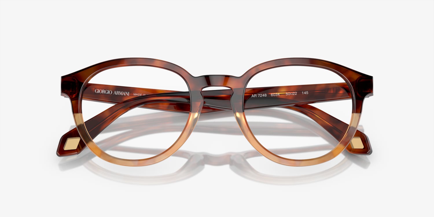 Armani tortoise shop shell glasses