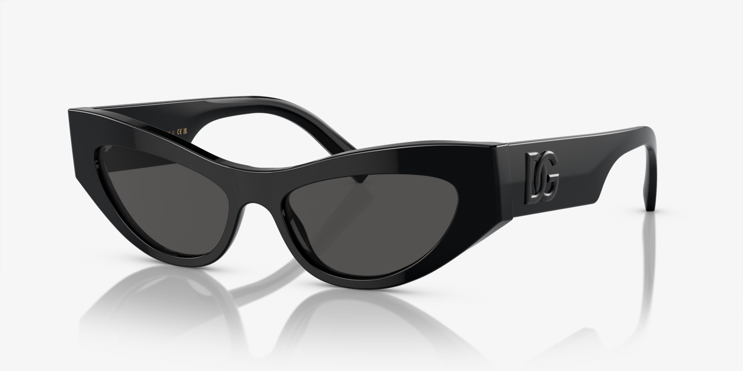 【関税&送料込み】Dolce & Gabbana Anthracite Grey Tweed Do Dolce & Gabbana DG4450 Sunglasses | LensCrafters