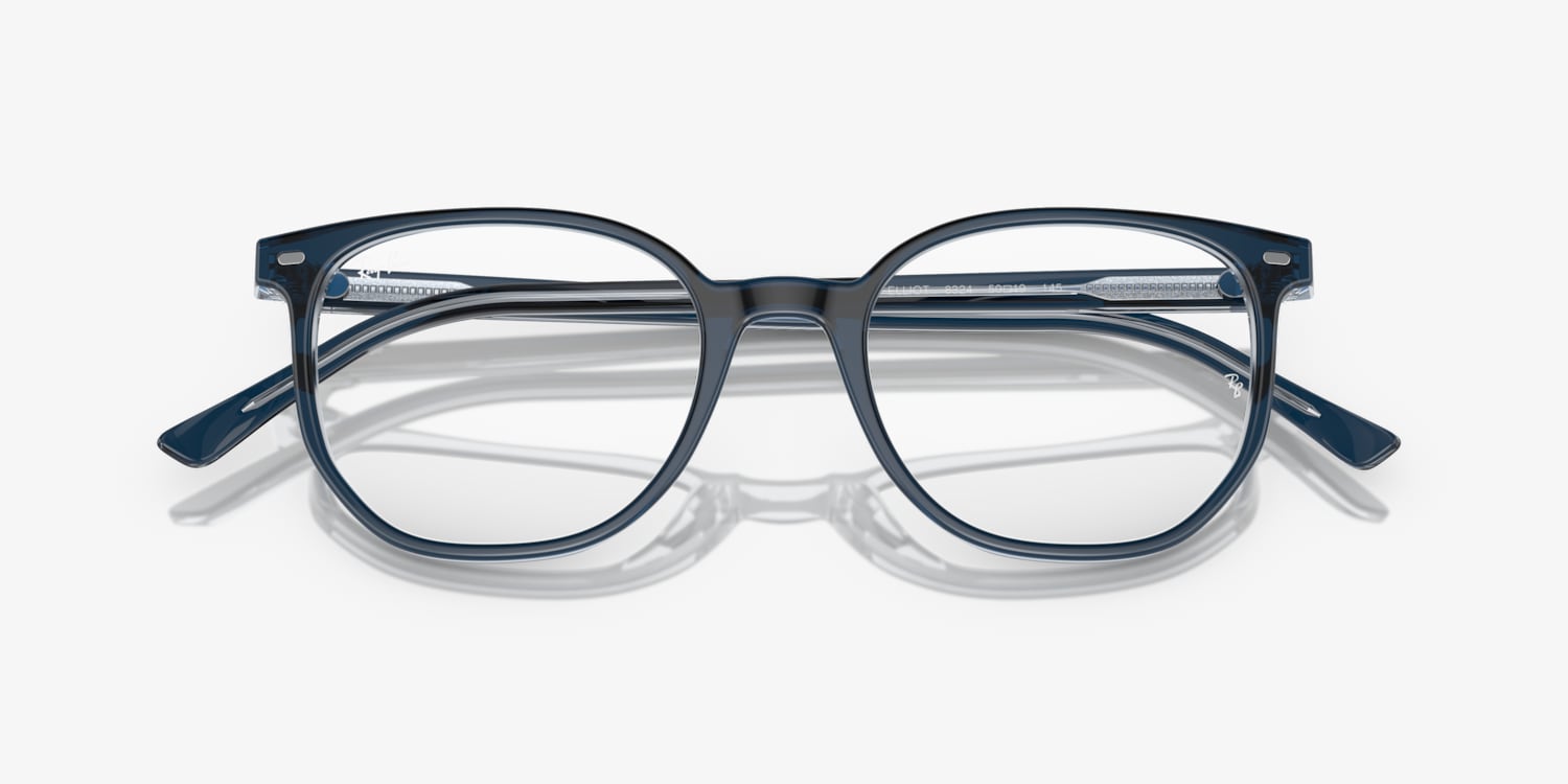 Ray-Ban 5397F ELLIOT ライトブルー Ray-Ban RB5397 Elliot Optics Eyeglasses | LensCrafters