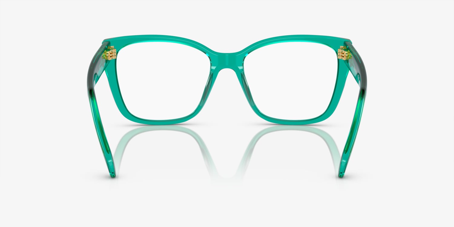 Oversized Square Frame Acetate Sunglasses, Emerald Green Glasses. Sunglasses  Jewelry. Luxury Eyewear.