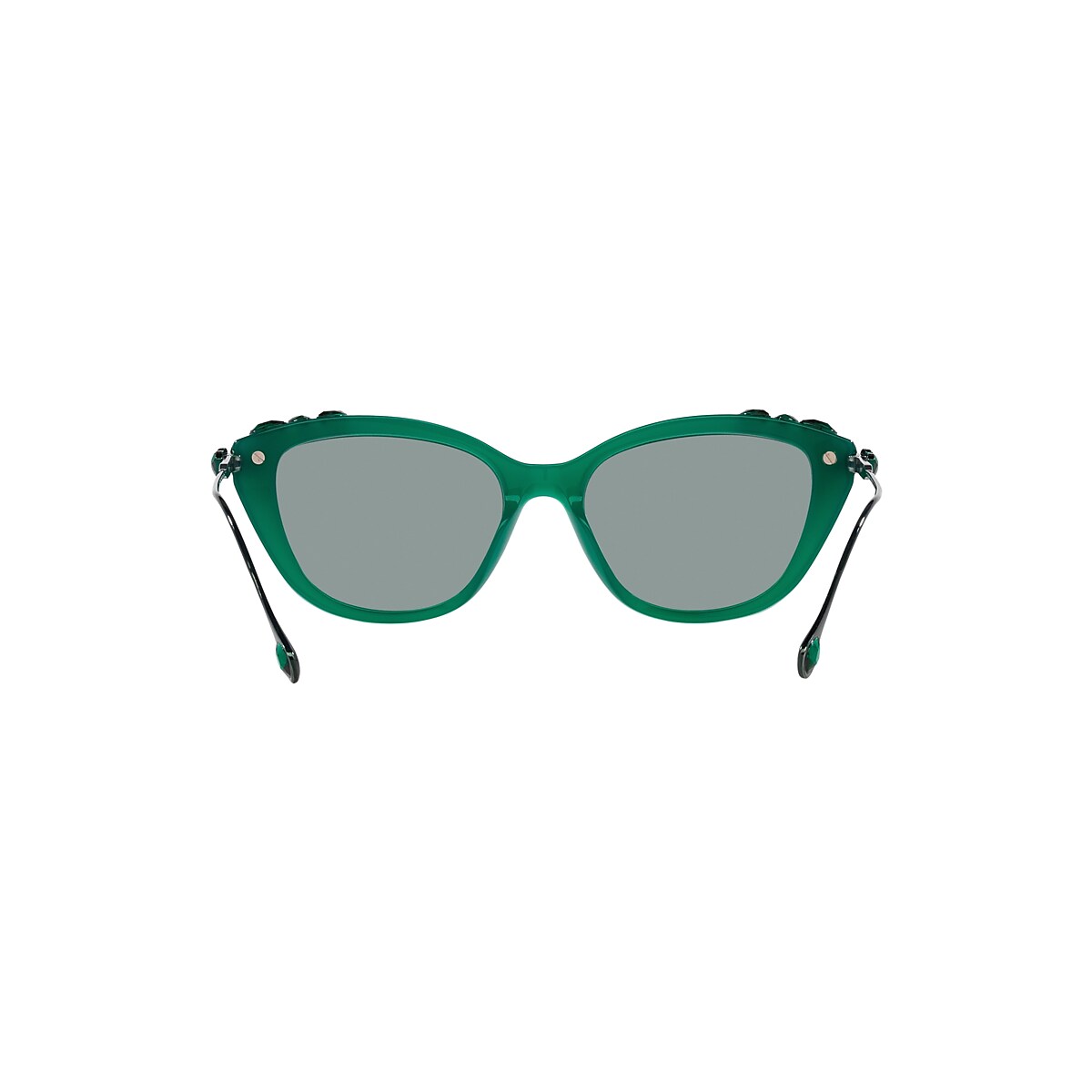 Oversized Square Frame Acetate Sunglasses, Emerald Green Glasses. Sunglasses  Jewelry. Luxury Eyewear.