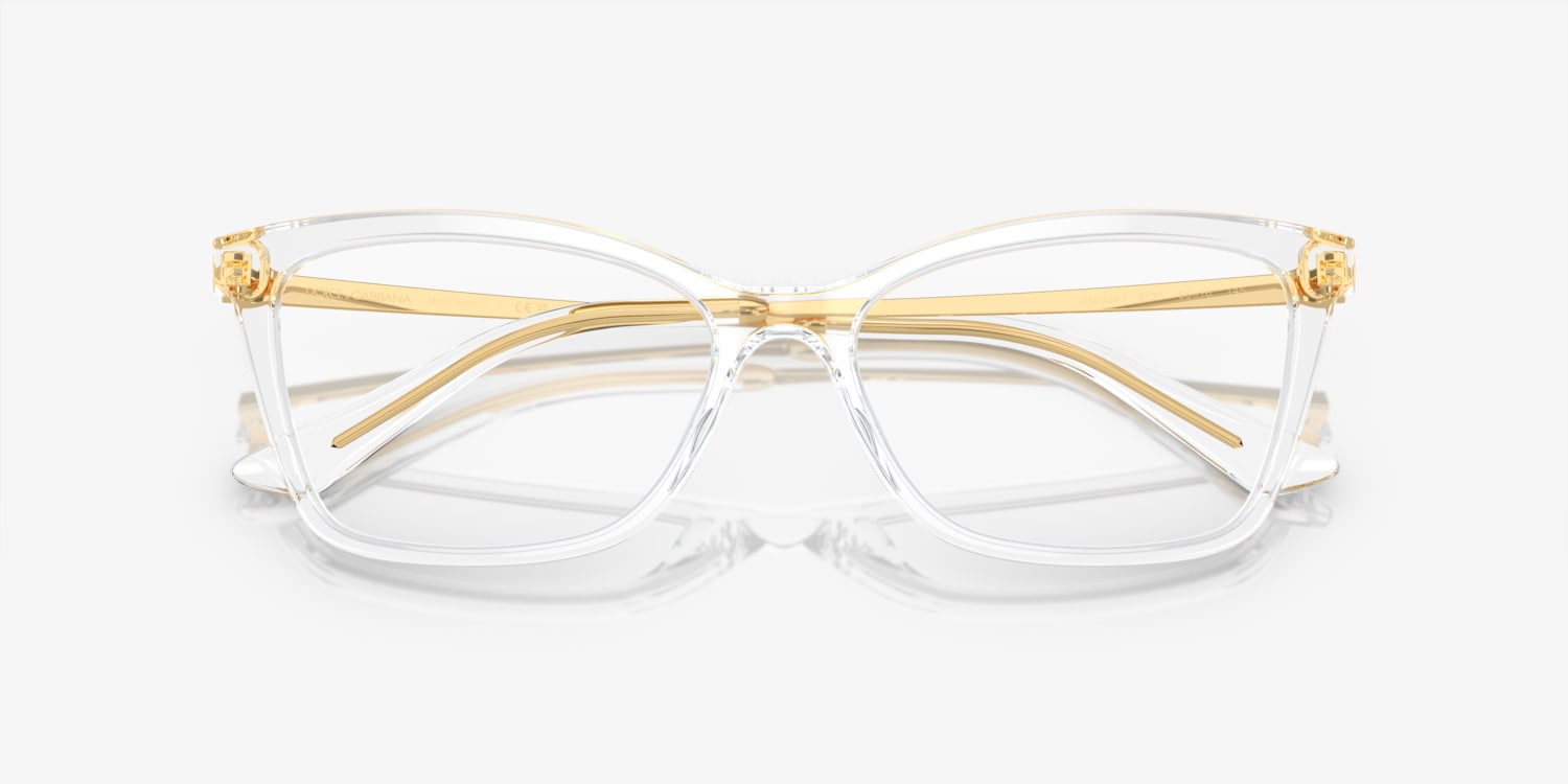 DOLCE & GABBANA キャットアイグラス Dolce & Gabbana DG3347 Eyeglasses | LensCrafters