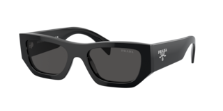 PRADA アヒエタサンクラス PRA52S 1AB5Z1 Prada PR A50S XXL (59 - 17) with Brown lenses and Gold frame