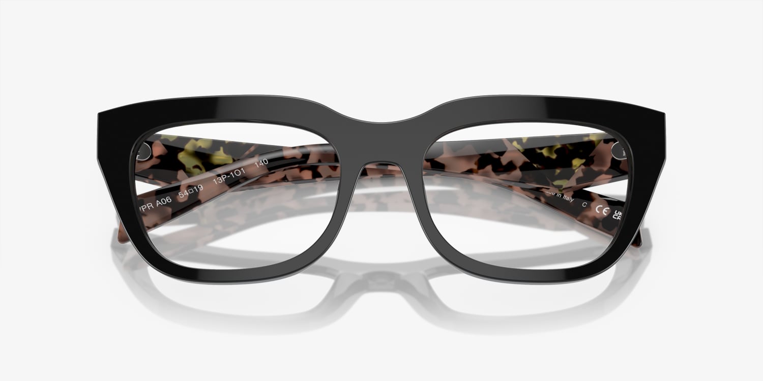PRADA イレキュラフレムメカネ PRA06V 17K1O1 Prada PR A06V Eyeglasses | LensCrafters