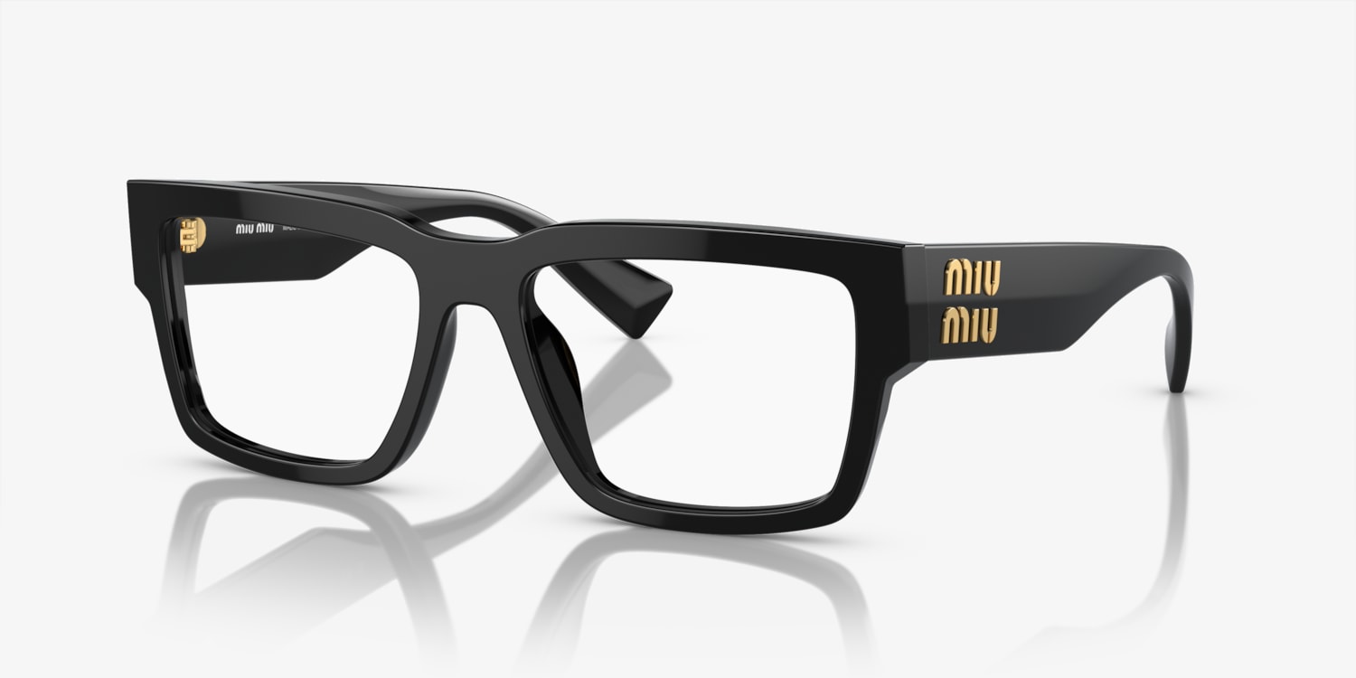 miumiu MU 02VV スクエアフレームメガネ 眼鏡 Miu Miu MU 02XV Eyeglasses | LensCrafters