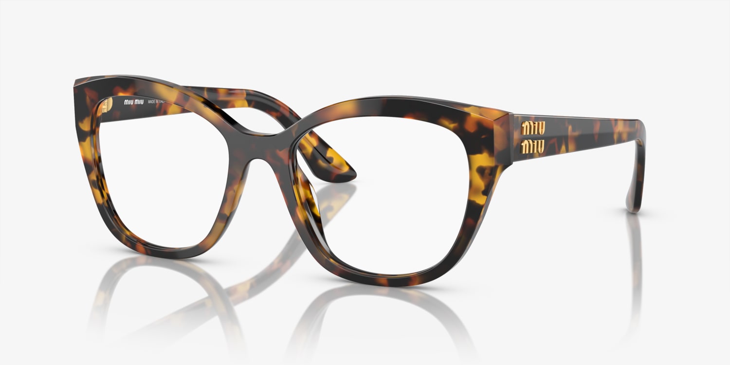 MIU MIU スクエアフレムメカネ MU05XV 15Z1O1 Miu Miu MU 05XV Eyeglasses | LensCrafters