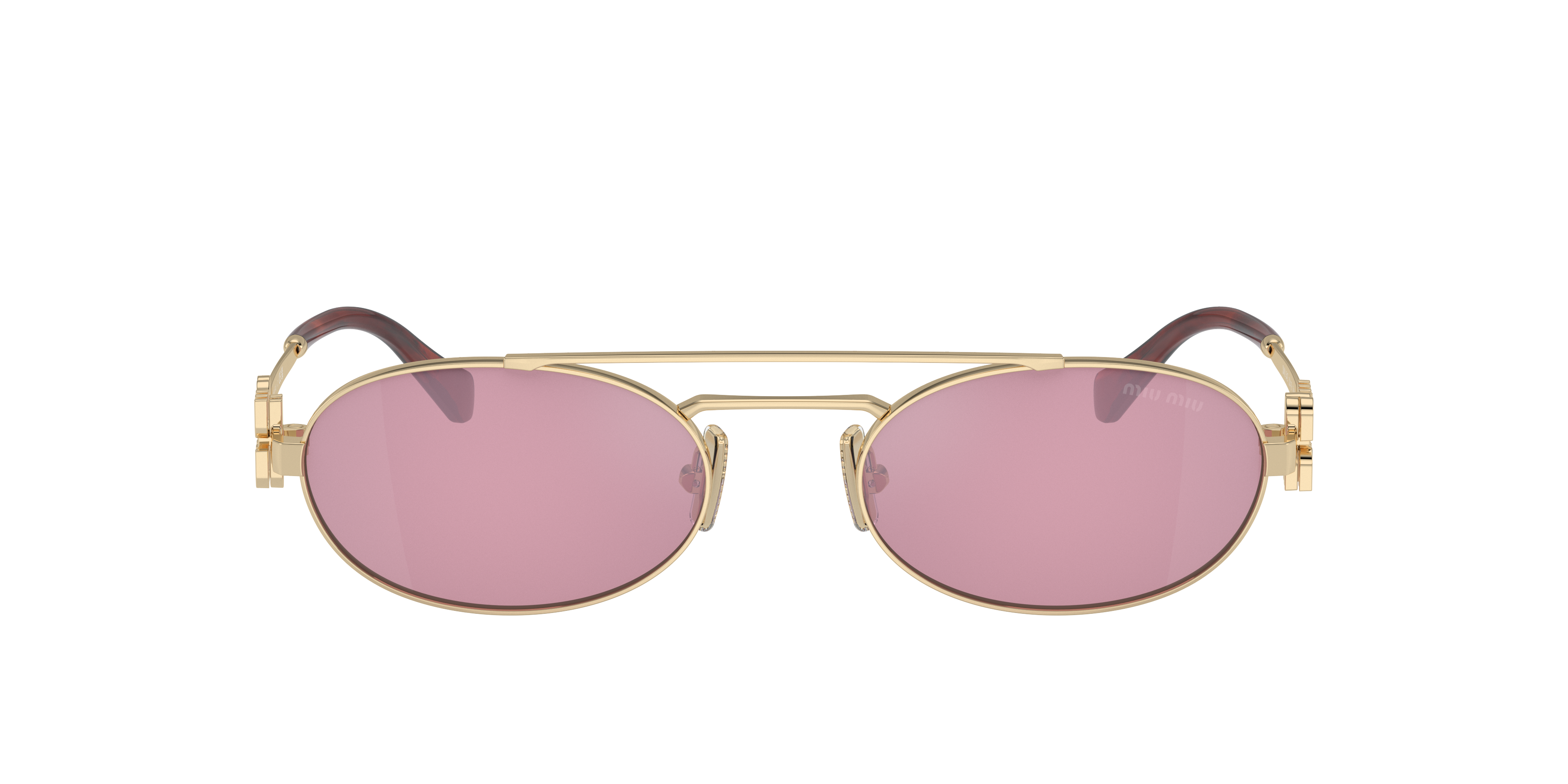★ MUUTO★ Sunglass SLAB 13 C3 MUS13C3 Miu Miu MU 13ZS Rectangle Sunglasses | EyeOns.com