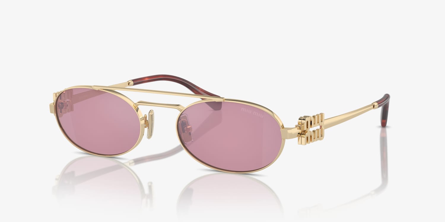 Miu Miu|SUNGLASSES/GLASSES (0MU54ZS ZVN08Z) Miu Miu MU 54ZS Sunglasses | LensCrafters