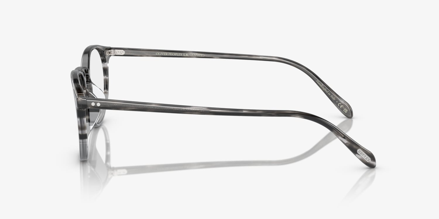 メガネ OLIVER PEOPLES Oliver Peoples - 5004 VISTA - 1617 Oliver Riley-R Eyeglasses in Olive Smoke | Oliver®