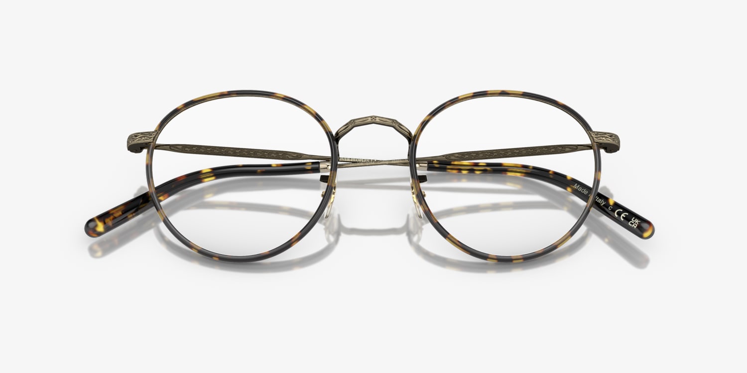 【オリバーピープルズ】OV1308 アンティークゴールド Oliver Peoples OV1308 Carling Eyeglasses | LensCrafters