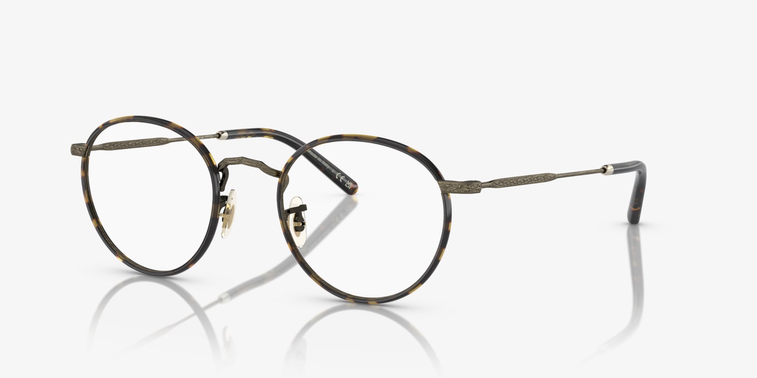 【オリバーピープルズ】OV1308 アンティークゴールド Oliver Peoples OV1308 Carling Eyeglasses | LensCrafters