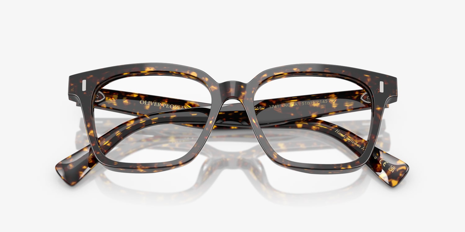 Oliver Peoples Aiona Eyeglasses 1741 Atago Tortoise