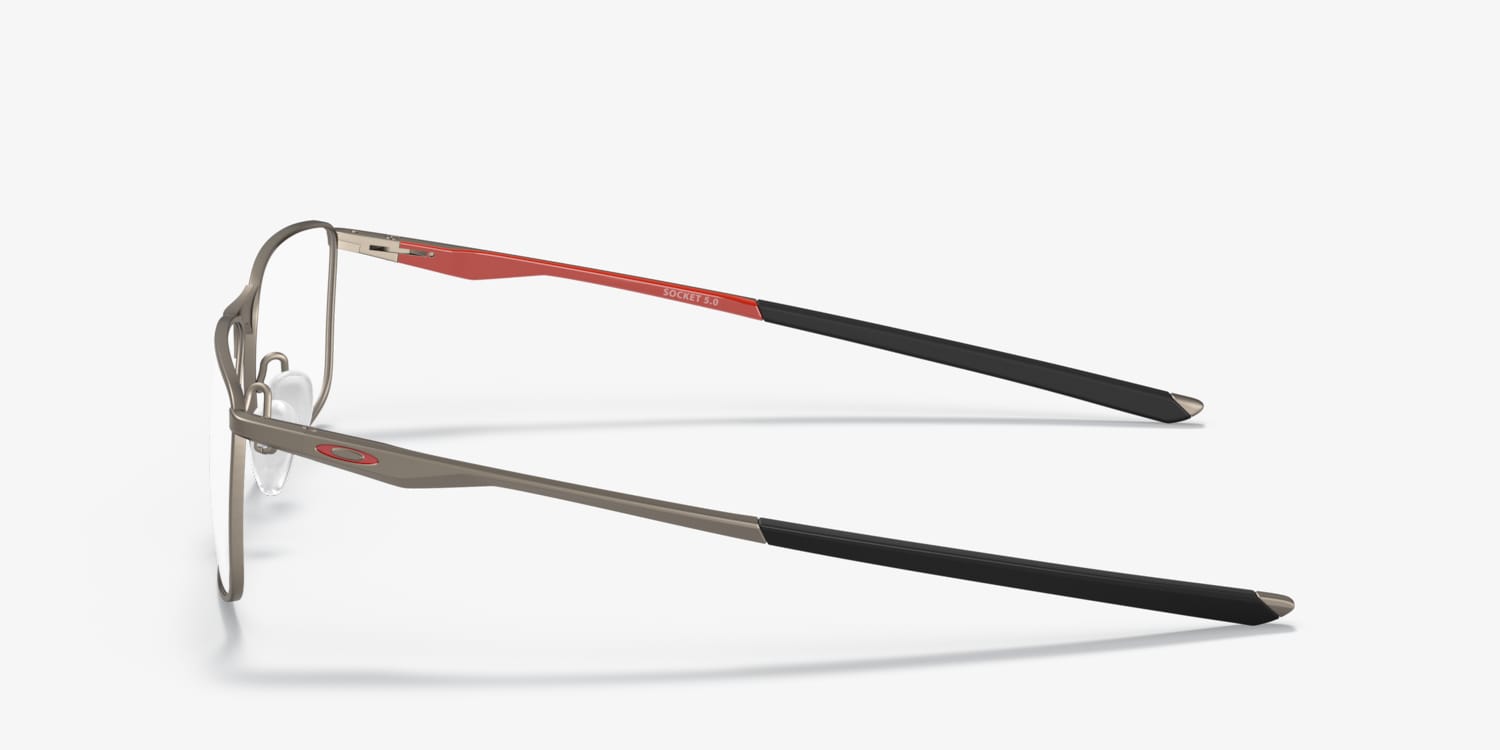 小物 Oakley Brushed Chrome Oakley OX3217 Socket 5.0 Eyeglasses | LensCrafters