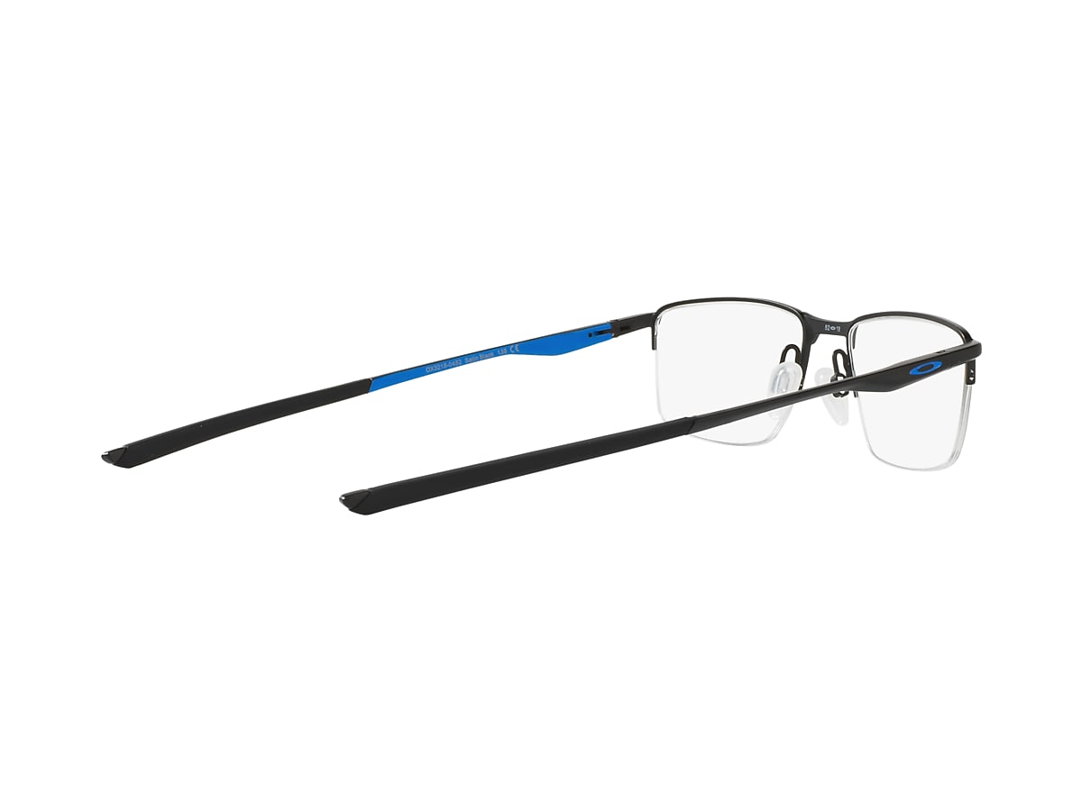 Oakley Satin Black Eyeglasses | Glasses.com® | Free Shipping