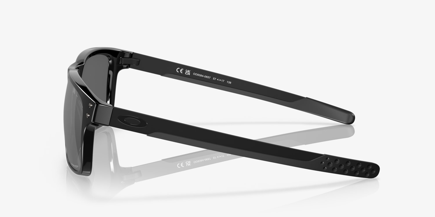 Holbrook™ (Low Bridge Fit) High Resolution Collection Prizm Sapphire  Lenses, Polished Black Frame Sunglasses