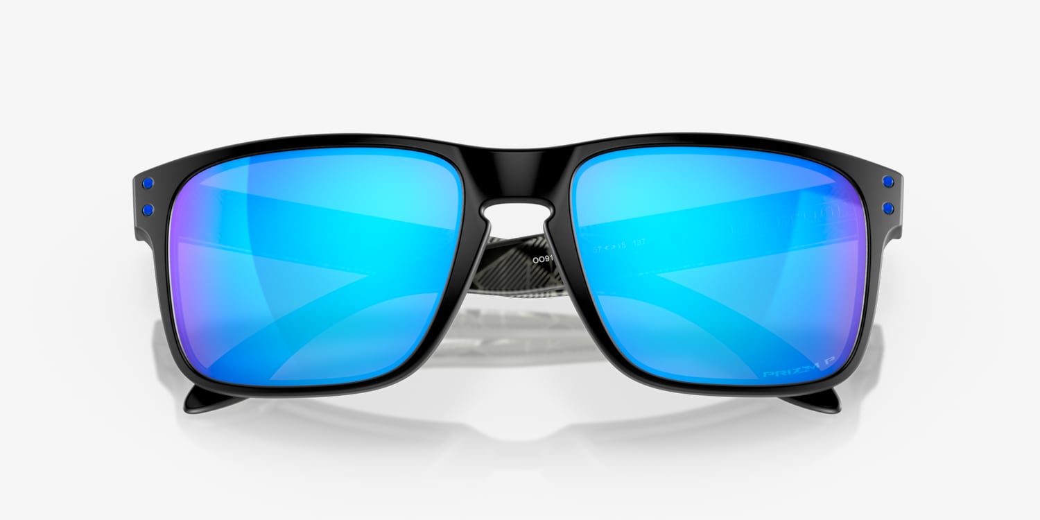 Holbrook™ Prizm Sapphire Polarized Lenses, Matte Black Frame Sunglasses