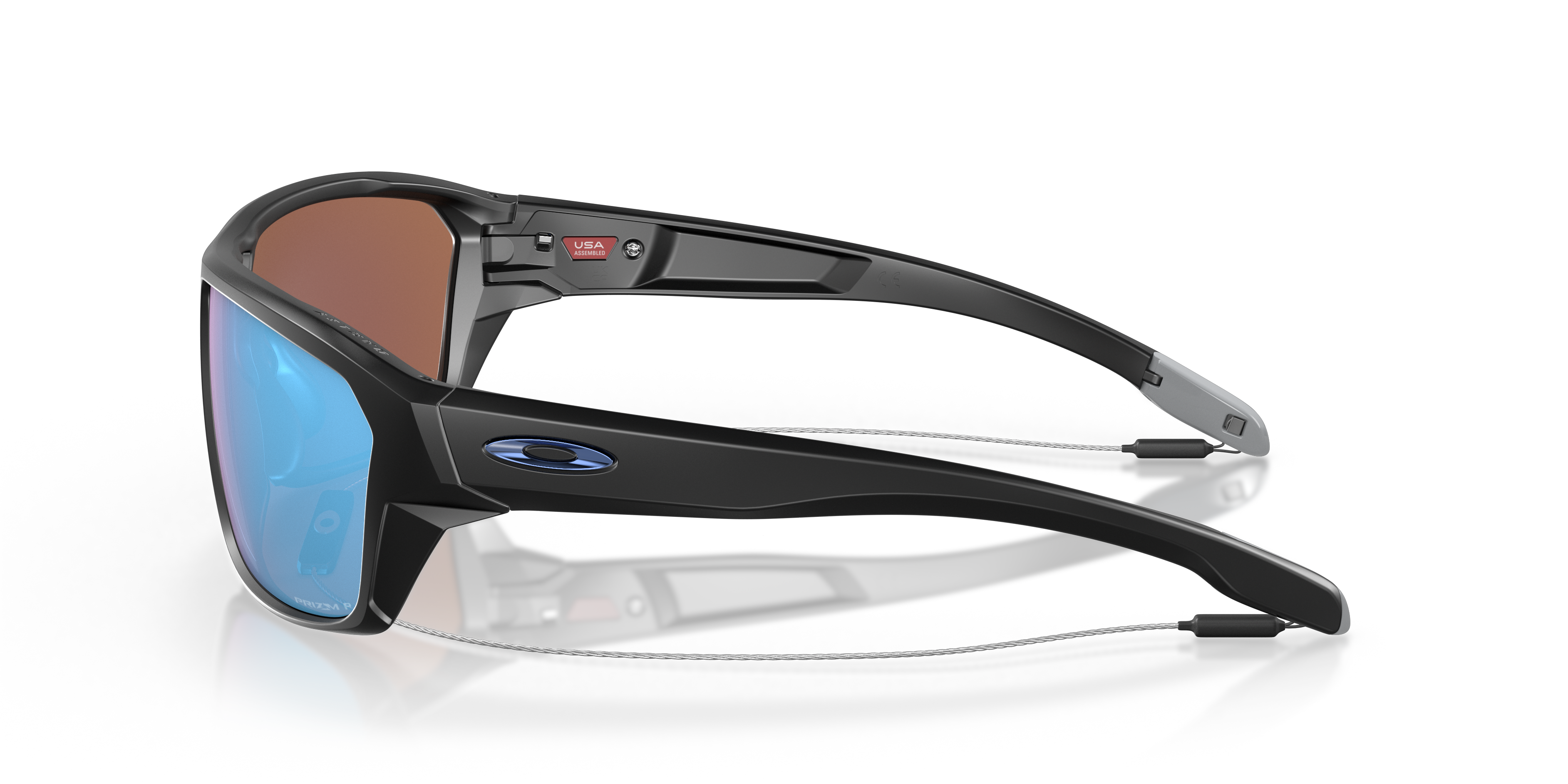 Oakley SI Split Shot Sunglasses Black Frame Prizm Grey Lens