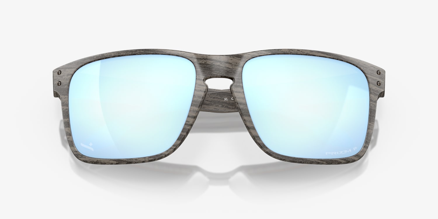 Oakley Holbrook™ Prizm Deep Water Polarized Lenses, Woodgrain Frame  Sunglasses | Oakley®