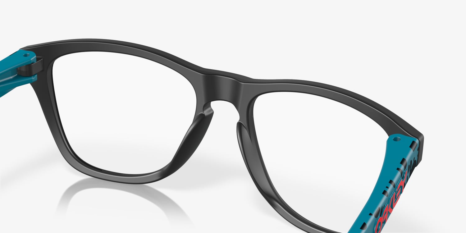 OAKLEY Frogskins XSブラック Youth Oakley Frogskins XS (Youth Fit) Sunglasses|Durable