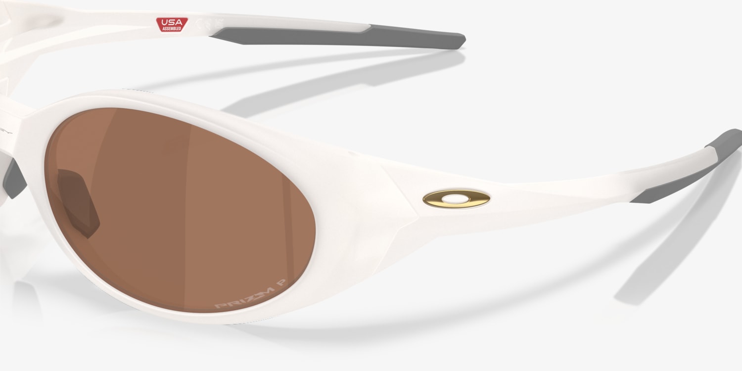小物 EYEJACKET REDUX POL WHT W/ PRI Oakley Eye Jacket Redux Sunglasses, Polished White Frame