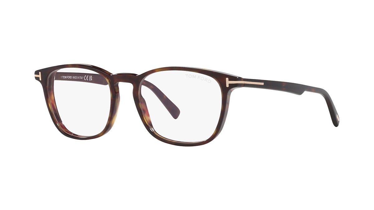 トムフォード Tom Ford FT5960-B 001 Shiny Black/Shiny Black Square Men's