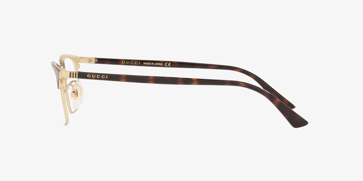 solo Wat mensen betreft Pijler Gucci GG0131O Eyeglasses | LensCrafters