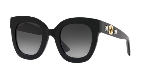 Gucci Unisex Black Shiny