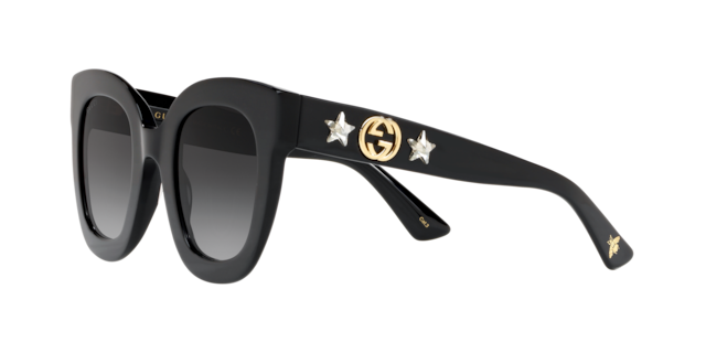 Gucci Unisex Black Shiny