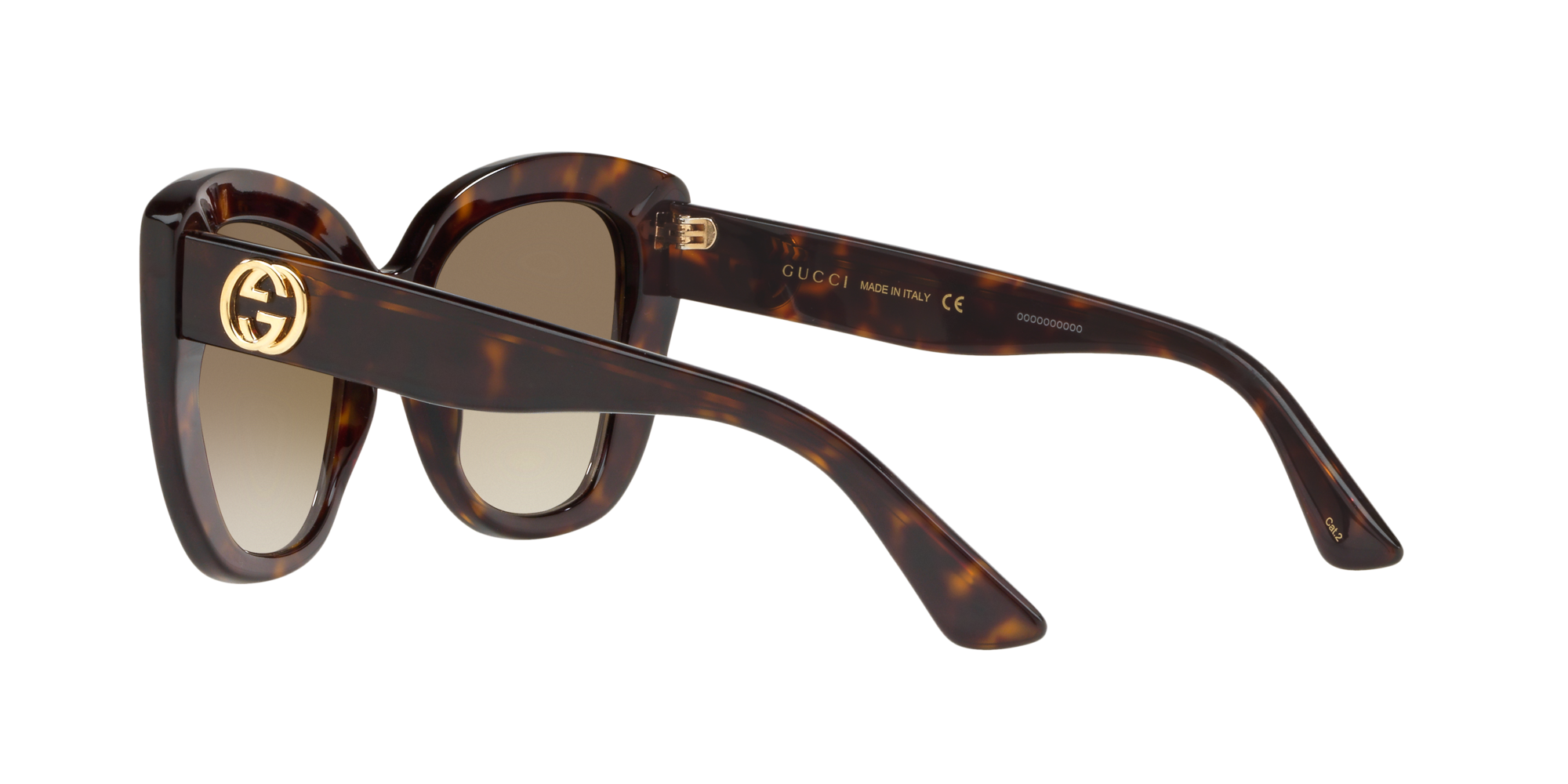 Gucci GG1426S 54 Brown & Green Sunglasses | Sunglass Hut USA