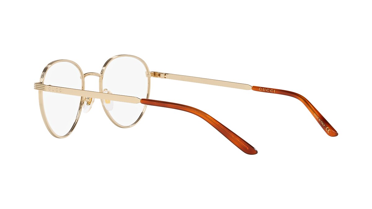 gold gucci glasses