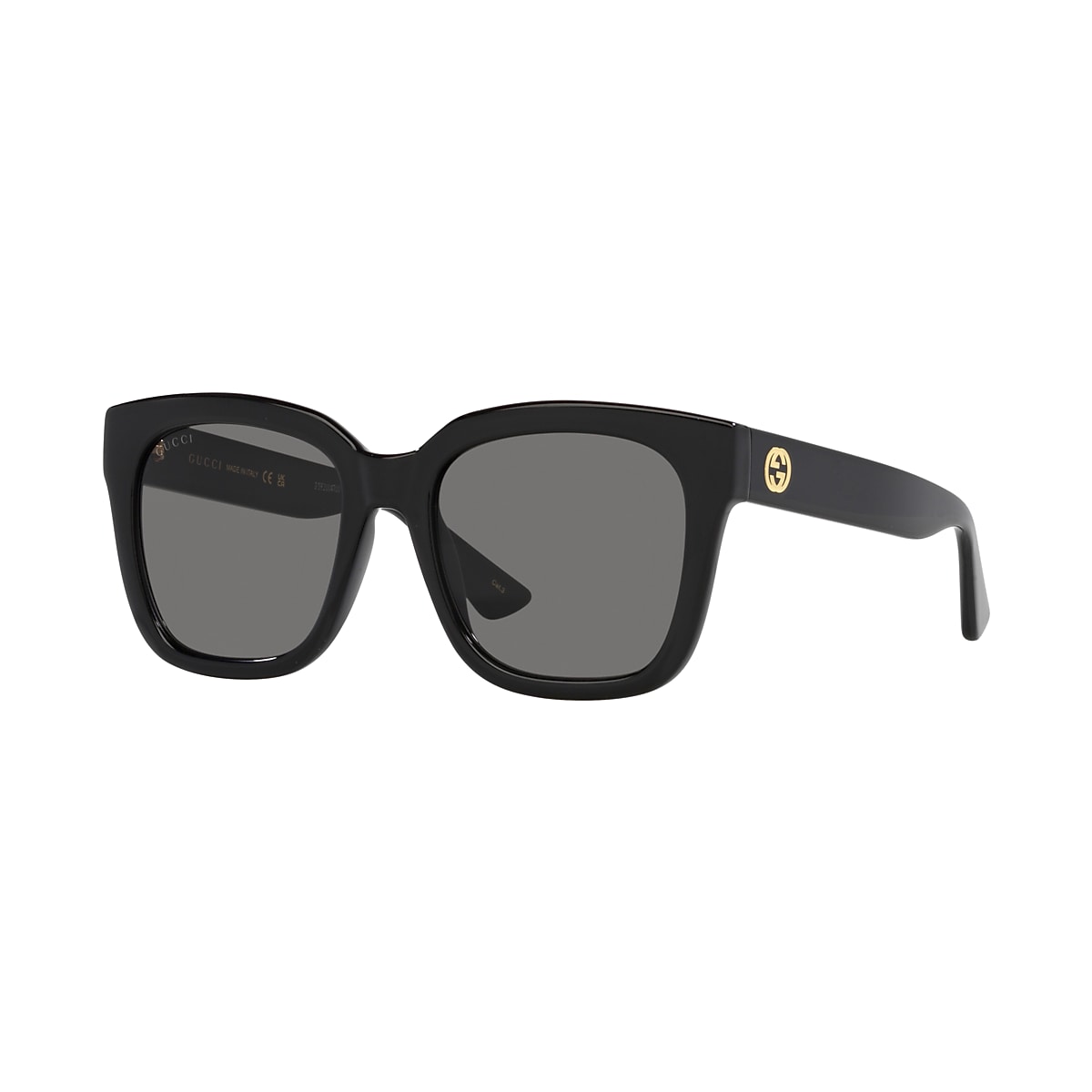 グッチ　サングラス GUCCI/グッチ】スクエア サングラス GG0073SK 002（サングラス