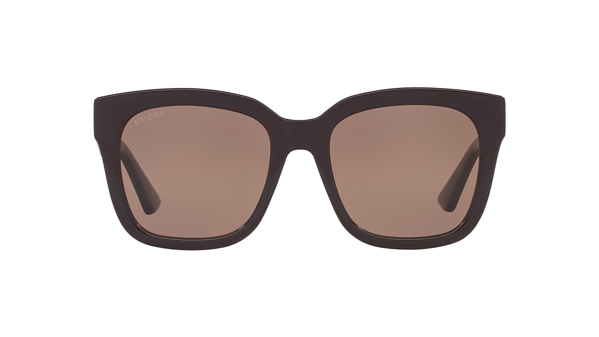 サングラス GUCCI Gucci - GG1338S - 007 burgundy burgundy red Gucci GG1338S 007 Cat Eye Sunglasses Burgundy - eye-oo.com