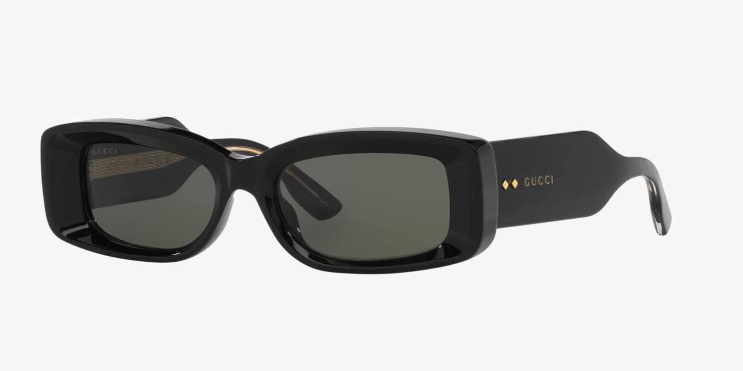 GUCCI 長方形フレムサンクラス GG1528S 002 Gucci GG1528S Sunglasses | LensCrafters