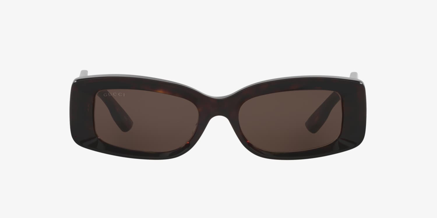 GUCCI 長方形フレムサンクラス GG1528S 002 Gucci GG1528S Sunglasses | LensCrafters