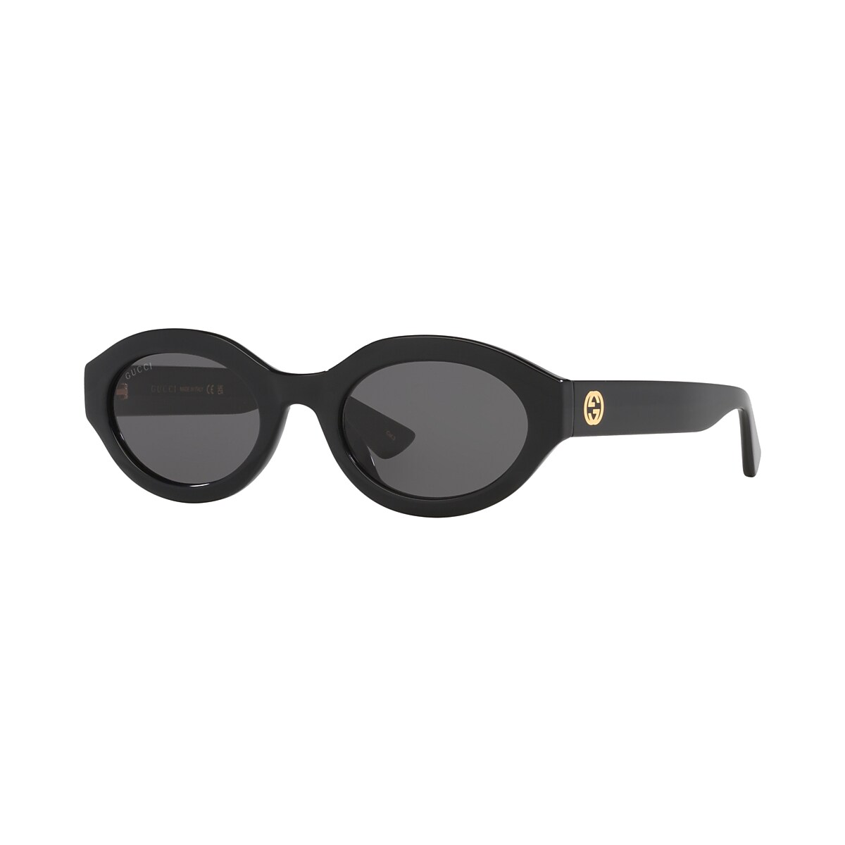 【正規品証明書あり】Gucci オーバル サングラス GG1579S Gucci GG1579S 001 Black Oval Sunglasses Unisex New Authentic
