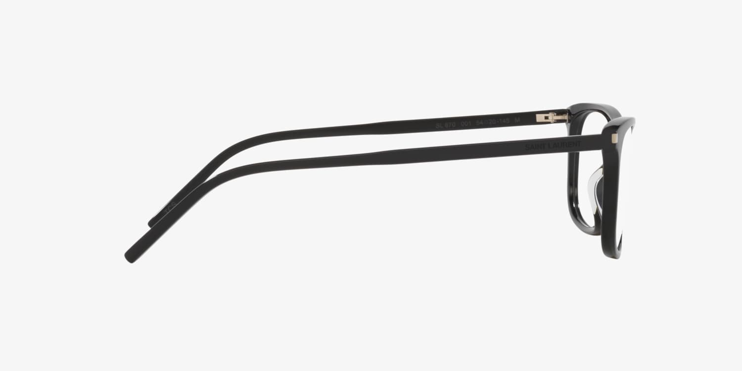 SAINT LAURENT ハンソスフレムクラス SL670 003 Saint Laurent SL 670 Eyeglasses | LensCrafters