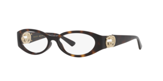 GUCCI オハルフレムメカネ GG1693O 002 Gucci Eyeglasses GG1693O 002 Dark Dark Havana - eye-oo.com