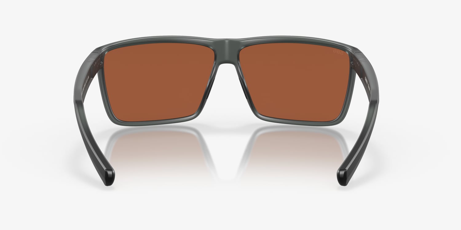 Costa Del Mar Rincon 6S9018 Rectangle Sunglasses for Men + VISIOVA  Accessories Kit