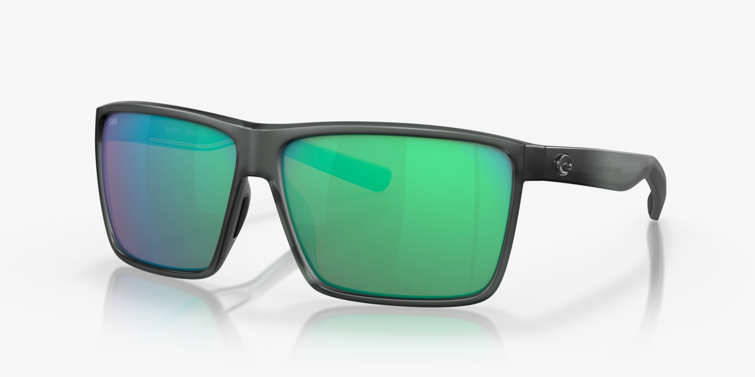 Costa Rincon 6S9018 Rectangle Sunglasses for Men + BUNDLE with Designer  iWear Eyewear Care Kit