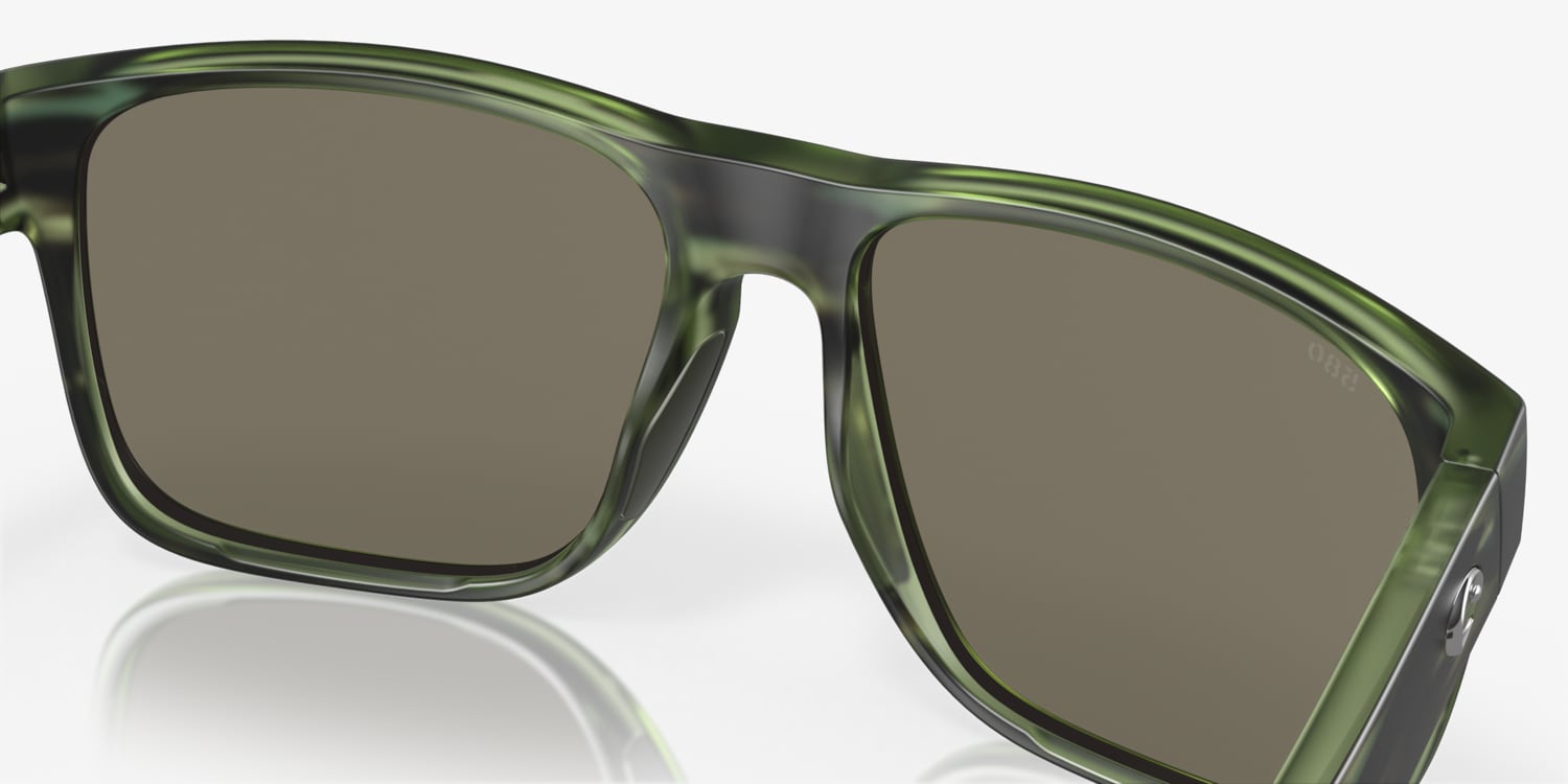 COSTA 6S9086 Pargo Dark Gray - Man Sunglasses, Blue Mirror Lens